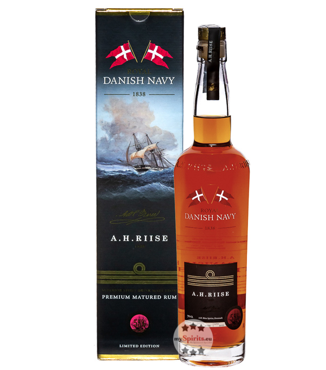 A.H. Riise Danish Navy Strength (55 % Vol., 0,7 Liter) von A.H. Riise