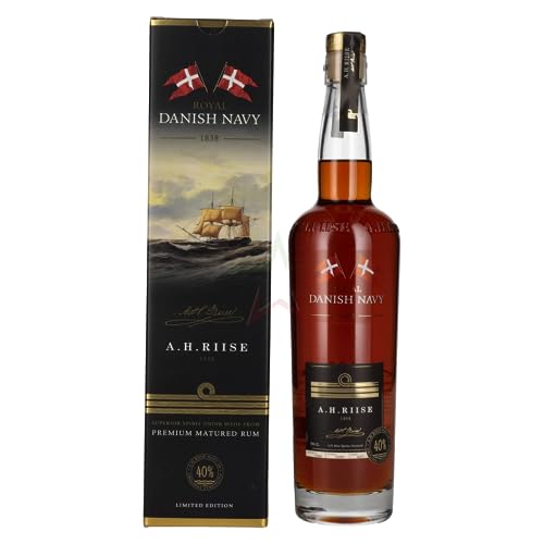 A.H. Riise Royal DANISH NAVY Superior Spirit Drink 40,00% 0,70 lt. von A.H. Riise