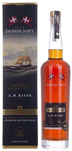 A.H. Riise Royal DANISH NAVY Superior Spirit Drink 40% Vol. 0,7l in Geschenkbox von A.H. Riise