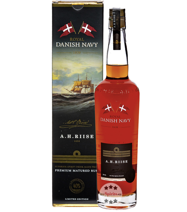 A.H. Riise Royal Danish Navy Spirit Drink (40 % Vol., 0,7 Liter) von A.H. Riise