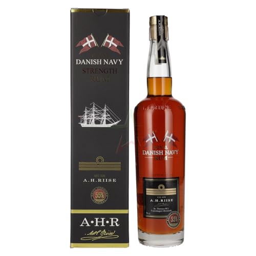 A.H. Riise Royal Danish Navy Strength Rum 55,00% 0,70 Liter von A.H. Riise