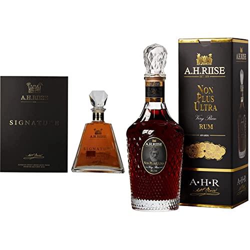 A.H. Riise SIGNATURE Master Blender Collection 43,9% Vol. 0,7l in Geschenkbox & Non Plus Ultra Rum (1 x 0.7 l) von A.H. Riise