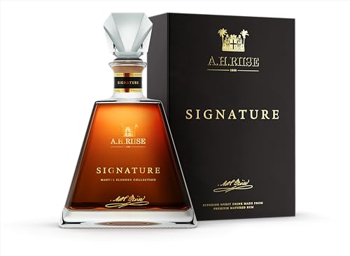 A.H. Riise Signature Master BlenderCollection| Premium Spirituose auf Rumbasis |Luxus Range|Lieblicher Geschmack | 700 ml | 43,9% Vol. von A.H. Riise