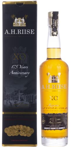 A.H. Riise X.O. Reserve 175 YEARS ANNIVERSARY Superior Spirit Drink 42% Volume 0,7l in Geschenkbox von A.H. Riise