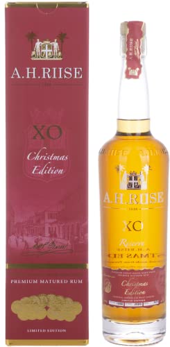 A.H. Riise X.O. Reserve CHRISTMAS Superior Spirit Drink 2020 40% Volume 0,7l in Geschenkbox von A.H. Riise