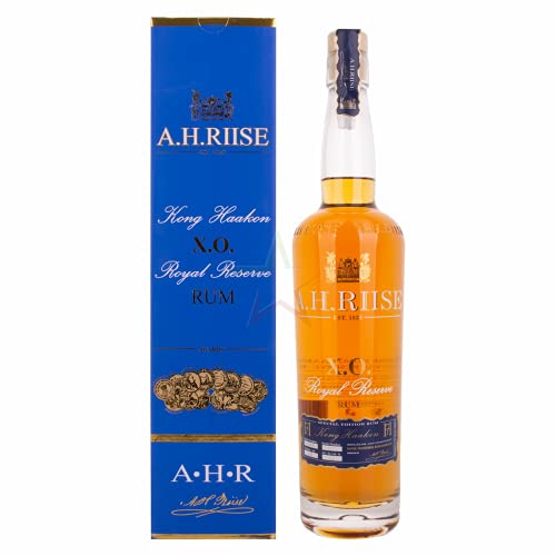 A.H. Riise X.O. Royal Reserve Kong Haakon Rum Limited Edition 42,00% 0,70 Liter A.H. Riise X.O. Royal Reserve Kong Haakon Rum Limited Edition 42,00% 0,70 Liter von A.H. Riise