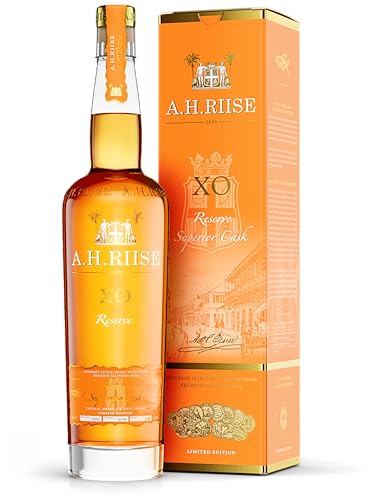 A.H. Riise XO Superior Cask | Premium Spirituose auf Rumbasis | Lieblich, Fruchtig | 700 ml | 40% Vol. von A.H. Riise