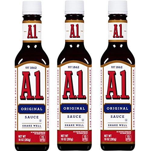 A1 Steaksauce (Originalsoße) – 283 g (3 Stück) von A1