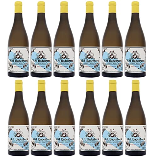 AA Badenhorst White Blend Swartland Weißwein veganer Wein trocken Süd Afrika I vVrsanel Paket (12 Flaschen) von AA Badenhorst