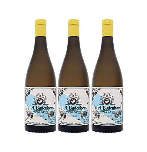 AA Badenhorst White Blend Swartland Weißwein veganer Wein trocken Süd Afrika I Versanel Paket (3 x 0,75l) von AA Badenhorst