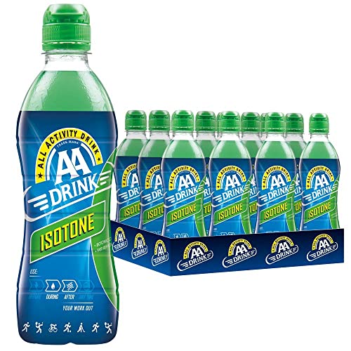 AA Drink Isotone 12x50cl - Erfrischendes Sportgetränk mit Elektrolyten für aktive Athleten, isotonische Formel für optimale Leistung, 12 Einwegflaschen à 500 ml von AA Drink