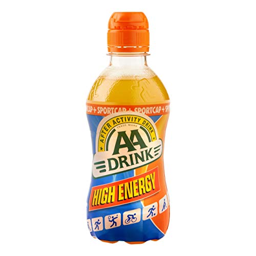 AA Drink Sportgetränk mit hoher Energie - 24 PET-Flaschen x 33 cl von AA Drink