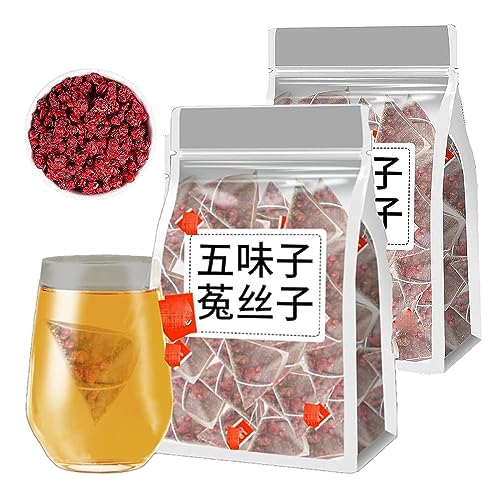 Men's Essentials Goji-Beeren-Tee mit fünf Geschmacksrichtungen, Goji-Beeren-Tee mit fünf Geschmacksrichtungen, Schisandra-Dodder-Tee,chinesischer Nierenpflegetee (2box) von AAPIKA
