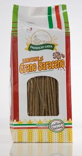 PASTIFICIO GIOIA PASTA KALABRESE DIE BESTE MANUFAKTURA-PASTA TAGLIATELLE PENNE RIGATE LINGUINE FILEJA PAPPARDELLE STRONCATURA PACCHERI SPAGHETTI NDUJA BARILLA (Linguine Saraceno 500g) von ABAZO