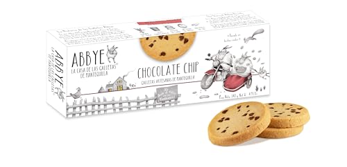 ABBYE Butterkeks mit Schokolade, 140 g, Haus der Butterkekse von ABBYE HOUSE OF BUTTER BISCUITS
