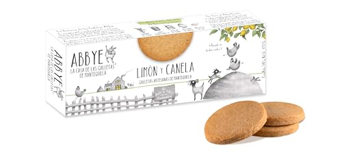 ABBYE Butterkeks mit Zitrone und Zimt, 140 g, das Haus der Butterkekse von ABBYE HOUSE OF BUTTER BISCUITS