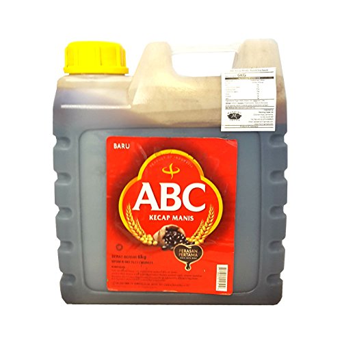ABC Ketjap Manis (süße Sojasauce) 6 kg (4LT) Flasche von ABC