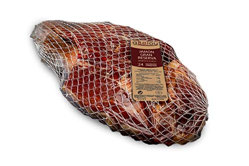 aBeiou. 5KG Serrano SCHINKEN OHNE KNOCHEN GRAN RESERVA DUROC PREMIUM. Reifung mehr als 24-25 Monate (vakuumverpackter Schinken), hergestellt in Guijuelo - Spanien. Produkt der Iberischen Halbinsel. von ABEIOU