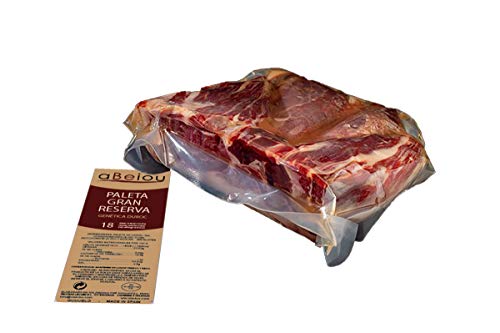 aBeiou. 1KG Serrano SCHINKEN Schulter OHNE KNOCHEN GRAN RESERVA DUROC PREMIUM. Reifung mehr als 18-20 Monate (vakuumverpackter Schinken), hergestellt in Guijuelo (SALAMANCA-Spanien). von ABEIOU