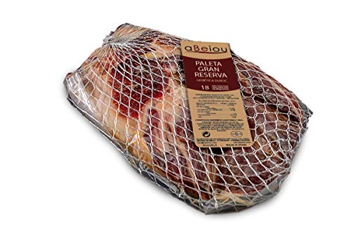 aBeiou. 2'3KG Serrano SCHINKEN Schulter OHNE KNOCHEN GRAN RESERVA DUROC PREMIUM. Reifung mehr als 18-20 Monate (vakuumverpackter Schinken), hergestellt in Guijuelo (SALAMANCA-Spanien). von ABEIOU