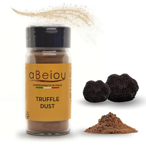 aBeiou. Trüffelpulver 50g extra gourmet 100% italienische extra gourmet, Dosierung Kappe zum Würzen, ideal für das Kochen ohne Konservierungsstoffe mit echten italienischen Delikatessen Trüffel von ABEIOU