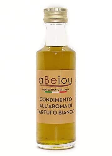 aBeiou. Weißes Trüffelöl 100ml extra Gourmet-Produkt 100% italienisches natives Olivenöl extra aromatisiert mit weißem Trüffel Handwerker vegan vegetarisch ideal zum Verschenken und Kochen. aBeiou. Weißes Trüffelöl 100ml extra Gourmet-Produkt 100% italienisches natives Olivenöl extra aromatisiert mit weißem Trüffel Handwerker vegan vegetarisch ideal zum Verschenken und Kochen. von ABEIOU