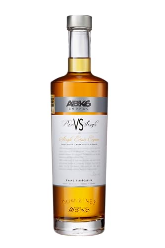 ABK6 Abécassis Cognac VS Pure Single (1 Flasche), 1er Pack (1 x 700 ml) von ABK6
