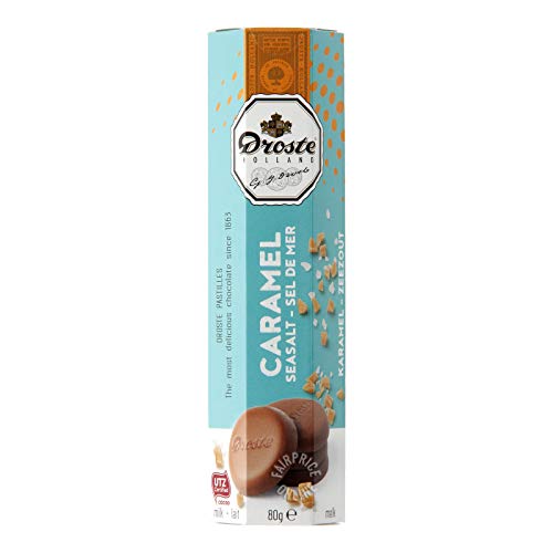 Droste - Schokoladenpastillen Karamell-Meersalz - 12x 80g Droste - Schokoladenpastillen Karamell-Meersalz - 12x 80g von Droste