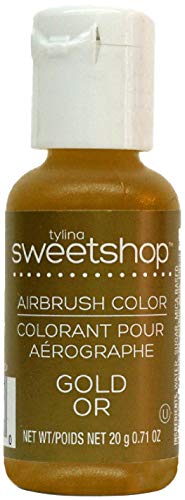 Sweetshop Airbrush Coloring .71oz-Gold Sweetshop Airbrush Coloring .71oz-Gold von AC Food Crafting