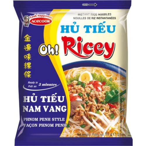 ACECOOK - OR Inst. Reisnudeln Nam Vang, 24er pack (24 X 71 GR) von エースコック