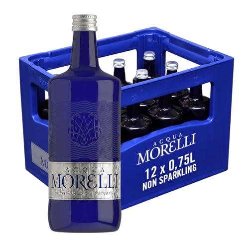 ACQUA MORELLI Non-Sparkling Naturale – 12 x 0,75L Glasflaschen – Premium stilles Mineralwasser naturell – Italienisches Quellwasser aus den Alpi Marittime für puren Genuss & feine Speisen ACQUA MORELLI Non-Sparkling Naturale – 12 x 0,75L Glasflaschen – Premium stilles Mineralwasser naturell – Italienisches Quellwasser aus den Alpi Marittime für puren Genuss & feine Speisen von ACQUA MORELLI