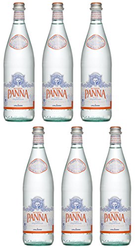 Acqua Panna: Natürliches Quellwasser, 75 cl, Glasflaschen, 6 Stück von ACQUA PANNA