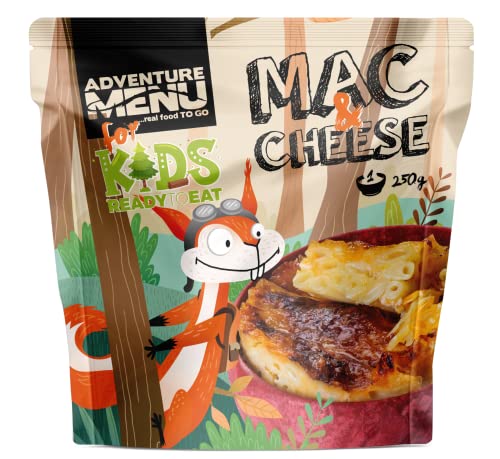 Adventure Menu - Mac & Cheese | 250 g | Gourmet Mahlzeit für KIDS für unterwegs & daheim von ADVENTURE MENU...real food TO GO
