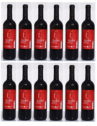12x Kleoni Rotwein Imiglykos lieblich Lafkioti je 750ml + 2 Probier Sachets Olivenöl aus Kreta a 10 ml - griechischer roter Wein Rotwein Griechenland Wein Set von Hellenikos
