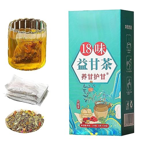 18 Flavors Liver Care Tea - 18 Flavors of Liver Protection Tea,Daily Liver Nourishing Tea,Chinese Nourishing Liver Tea,18 Different Herbs,Everyday Nourishing Liver Tea for All People (1Box) von AFGQIANG