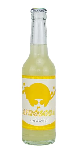AfroSoda Limonaden in verschiedenen Geschmacksrichtungen (0.33l, Bubble Banana) von AFROSODA