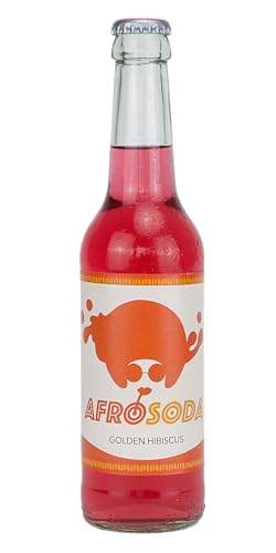 AfroSoda Limonaden in verschiedenen Geschmacksrichtungen (0.33l, Golden Hibiscus) von AFROSODA