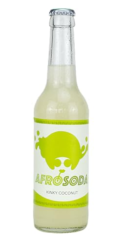 AfroSoda Limonaden in verschiedenen Geschmacksrichtungen (0.33l, Kinky Coconut) von AFROSODA