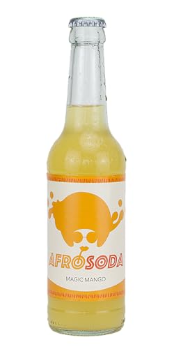 AfroSoda Limonaden in verschiedenen Geschmacksrichtungen (0.33l, Magic Mango) von AFROSODA