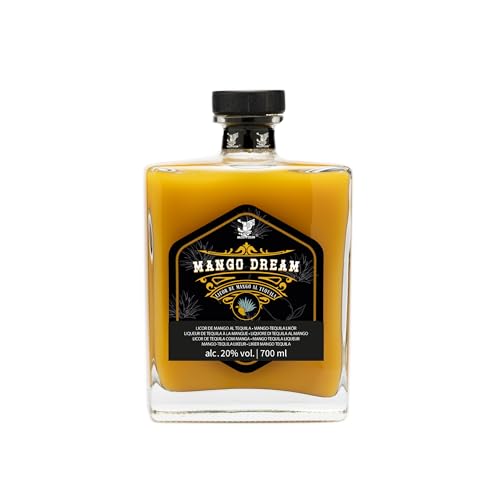 ÁGUILA MEXIKA | 'Mango Dream' 700 ml : handwerklich hergestellter Mango-Tequila Likör alc. 20% vol. | Mit 'Tequila Blanco' 100% aus Agave | Verdauungslikör und Aperitiv. ÁGUILA MEXIKA | 'Mango Dream' 700 ml : handwerklich hergestellter Mango-Tequila Likör alc. 20% vol. | Mit 'Tequila Blanco' 100% aus Agave | Verdauungslikör und Aperitiv. von AGUILA MEXIKA