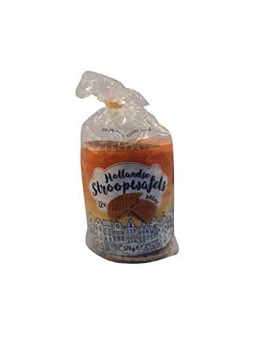 Hollandse Stroopwafels Karamellwaffeln Zuckerwaffel 378g 12 Stk. von AH