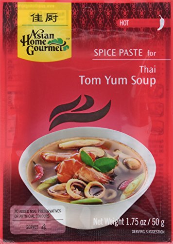 Asian Home Gourmet Suppenmix Tom Yum, 6er Pack (6 x 50 g) von AHG