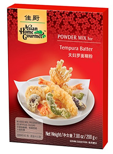 Asian Home Gourmet Tempura Paniermischung, 6er Pack (6 x 200 g) von AHG