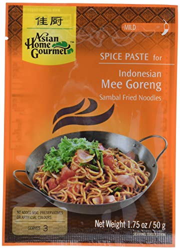 Asian Home Gourmet Würzpaste Bami Goreng, 6er Pack (6 x 50 g) von AHG