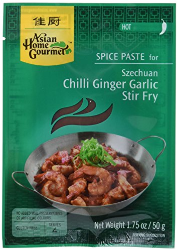 Asian Home Gourmet Würzpaste Chili & Ingwer & Knoblauch, 6er Pack (6 x 50 g) von AHG