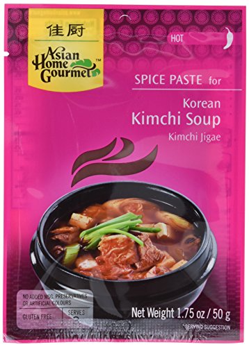 Asian Home Gourmet Würzpaste Kimchi Suppe, 6er Pack (6 x 50 g) von AHG
