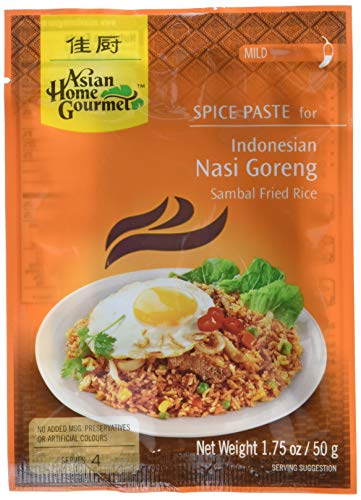 Asian Home Gourmet Würzpaste Nasi Goreng, 6er Pack (6 x 50 g) von AHG
