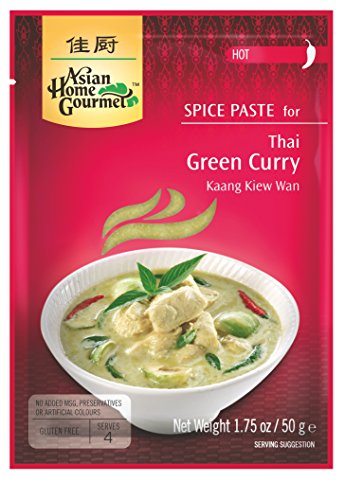 Würzpaste für thailändisches grünes, Kruidenpasta voor Thaise Groene Cur von Asian Home Gourmet