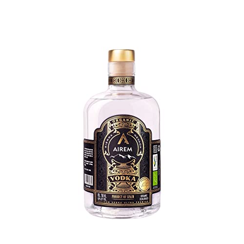 Vodka Airem - 40% Vol - 70 cl - Natürlich, Koscher und Glutenfrei - Hergestellt in Spanien - Destilliert mit Wasser der Sierra Nevada - Gefiltert durch Torfkohle Vodka Airem - 40% Vol - 70 cl - Natürlich, Koscher und Glutenfrei - Hergestellt in Spanien - Destilliert mit Wasser der Sierra Nevada - Gefiltert durch Torfkohle von AIREM