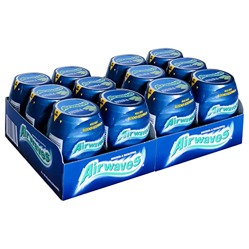 12 Dosen Wrigley´s Airwaves Menthol & Eucalyptus 50er Orginal 12 Dosen Wrigley´s Airwaves Menthol & Eucalyptus 50er Orginal von AIRWAVES